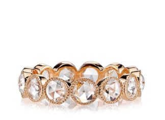 Engagement Rings & Wedding Rings : Rose Gold Wedding Bands by Single Stone – Mon Cheri Bridals