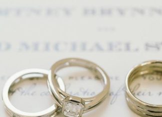 Engagement Rings & Wedding Rings : Shine Wedding Invitations on Instagram: “Simple and stunning. Photo: @jefflovesjessica #weddinginvitations #vintage #weddingrings #stationery #simple #love #wedding”