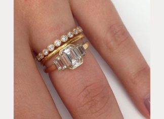Engagement Rings & Wedding Rings : Stacked Wedding Ring Styles That’ll Leave You Breathless – Mon Cheri Bridals