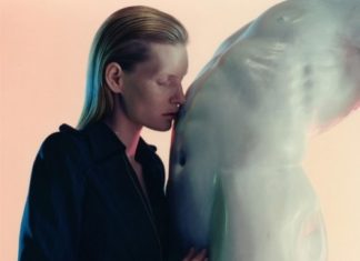 Fashion Editorial : fagunt:
Kirsten Owen in Emanuel Ungaro Advertisement, ca. 1998