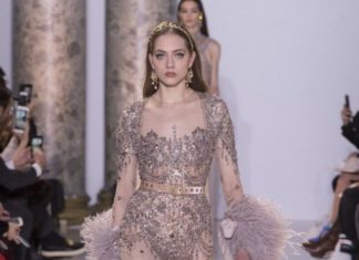 Fashion : @fashiondailymag : SPARKLE BABE: elie saab couture ss 17.
(Ph…