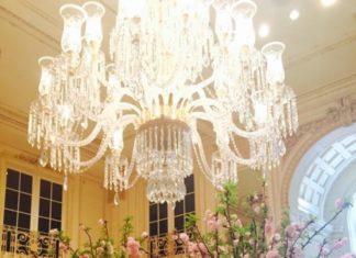 Fashion : fashiondailymag:The floral greeting at the plaza.
My pic