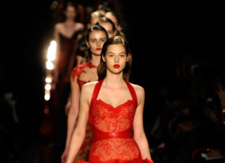 Fashion : fdmlovesfashion:
anais pouliot | monique lhuillier fall…