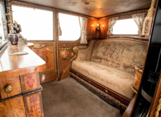 Fashion : interior of “palace on wheels” – the interior one of the most…