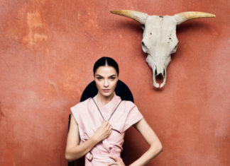 Fashion : Mariacarla Boscono by Phil Poynter // hair by Peter Gray //…