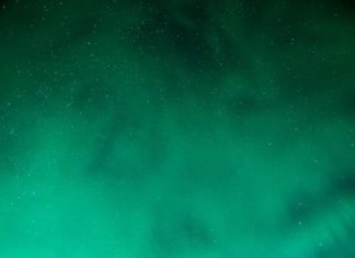 Fashion : s-m0key:Aurora's First Light. Aurora Borealis in Lofoten Norway….