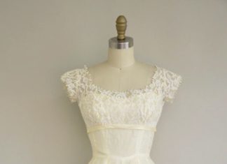 Short Wedding Dresses : 1950's…