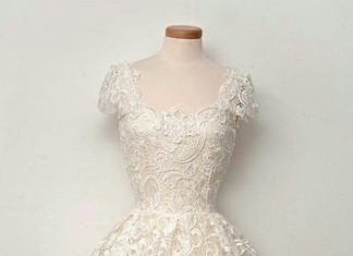 Short Wedding Dresses : 1950s Wedding Dress of My Dreams. Would actually wear this to a my wedding if it…