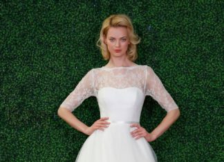 Short Wedding Dresses : 20 Gorgeous Short Wedding Dresses – Short Designer Wedding Gowns – Elle // WATTE…