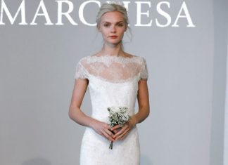 Short Wedding Dresses : 20 Gorgeous Short Wedding Dresses – Short Designer Wedding Gowns – Elle#slide-1#…