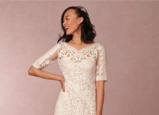 Short Wedding Dresses : 20 Non-Traditional Tea-Length Wedding Dresses