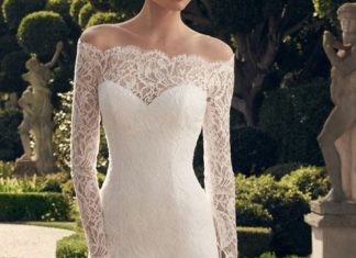 Short Wedding Dresses : 2014 New Short Wedding Dress White / Ivory Lace by Swarovski169…