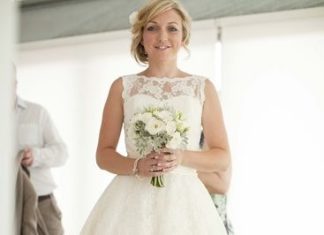 Short Wedding Dresses : 35mm Photography – Amy & Josh