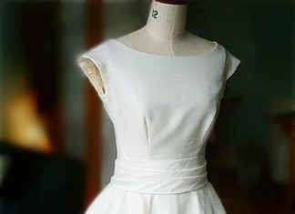 Short Wedding Dresses : 50s…
