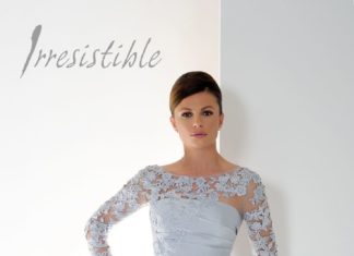 Short Wedding Dresses : A jaw-dropping dress by Irresistible for a mother of the bride, mother of the gr…