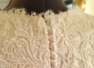 Short Wedding Dresses : Beautiful lace…