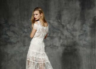 Short Wedding Dresses : boho wedding dress Aragon