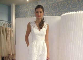 Short Wedding Dresses : Bridal Market Fall 2014: ModernTrousseau