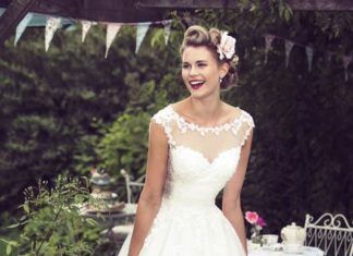 Short Wedding Dresses : Brighton Belle Tea Length Wedding Dress…