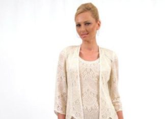 Short Wedding Dresses : Damianou Tea Length Mother of the Bride Dress 2225 at frenchnovelty.com…