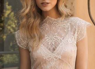 Short Wedding Dresses : I would wear this dress out because I'd have to have it on all the time….
