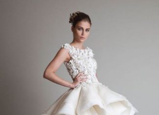 Short Wedding Dresses : I'm not usually into short wedding dresses, but if I were to go short I woul…