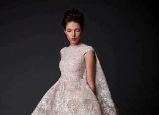 Short Wedding Dresses : Krikor Jabotian Amal Collection – Aisle Perfect