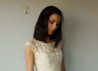 Short Wedding Dresses : modest…