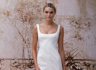 Short Wedding Dresses : Monique Lhuillier Bridal Fall 2014: A Fairytale Romance…