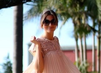 Short Wedding Dresses : pleats…
