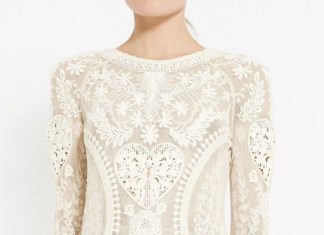 Short Wedding Dresses : pretty long sleeve dress…
