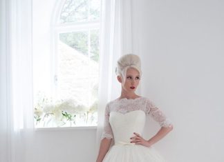 Short Wedding Dresses : Primrose Dress by House of Mooshki. short wedding dress vintage 1950 inspired…