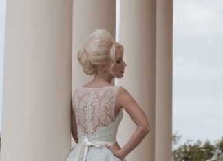 Short Wedding Dresses : Something Blue Short Wedding Dress. Via Inweddingdress.com #weddingdresses Nice …