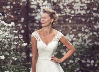 Short Wedding Dresses : Tea Length Bridal and 50’s Style Short Wedding Dresses | Brighton Belle | Lottie