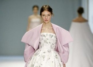 Short Wedding Dresses : The Ralph & Russo Couture collection was a flashback to old Hollywood garden…