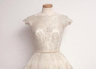 Short Wedding Dresses : This is totally me! The white lace, short, flow….