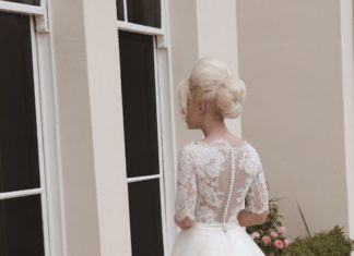 Short Wedding Dresses : tulle short wedding dresses | Tulle and lace short calf length wedding dress wit…