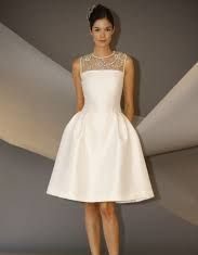 Short Wedding Dresses : vestido coctel carolina herrera – Buscar con Google…