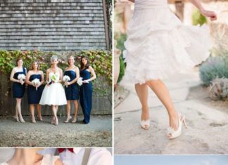 Short Wedding Dresses : Vestidos de novia cortos para bodas en el campo…