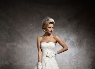Short Wedding Dresses : Vintage Wedding Dress Tea Length Lace US4 6 8 10 12 14 White Ivory in Stock New …