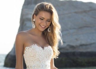 Short Wedding Dresses : Want this if it comes in different colours.. Would feel awful wearing white to a…