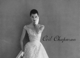 Short Wedding Dresses : Weekend Eye Candy – Ceil Chapman, 1956
