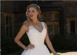 Short Wedding Dresses : White ivory tea length short wedding dress bridal by lucksell, $179.00…