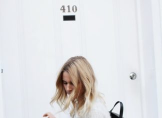 Street Style : Grey Cardigan