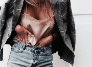 Street Style : Pencil Denim Skirt