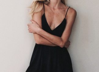 Street Style : streetstyleplatform:Black Dress