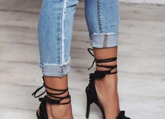Street Style : streetstyleplatform:Black Heels