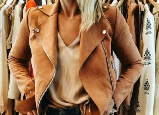 Street Style : streetstyleplatform:
Brown Suede Jacket