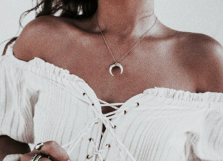 Street Style : streetstyleplatform:Off Shoulder Drawstring Blouse