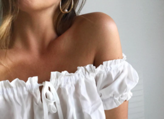 Street Style : streetstyleplatform:White Blouse